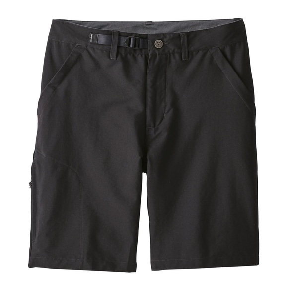 Patagonia Men’s Stonycroft Shorts 10” UPF 40+ Outdoor Hiking Running Black 33 - Picture 1 of 16